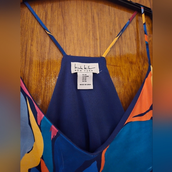 Nicole Miller Vibrant Multicolor Maxi Dress - Picture 2 of 4